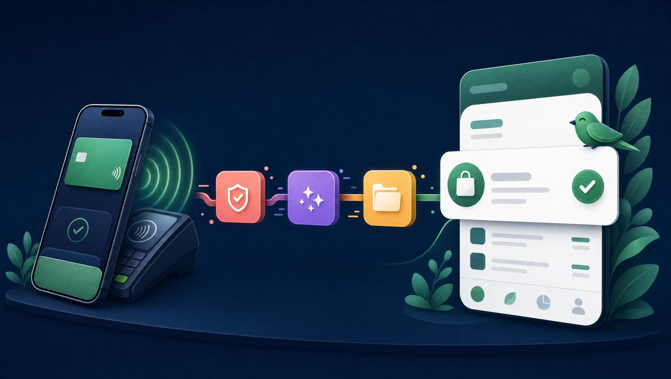 Cree una automatización de iOS Shortcuts para que los futuros pagos de Apple Pay compatibles puedan llegar a Budgie para revisión.